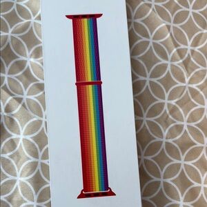 Rainbow Apple Watch Band 44mm NWT!